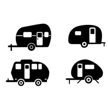 Camper trailer SVG 1 | Free SVG Download camper free cut files