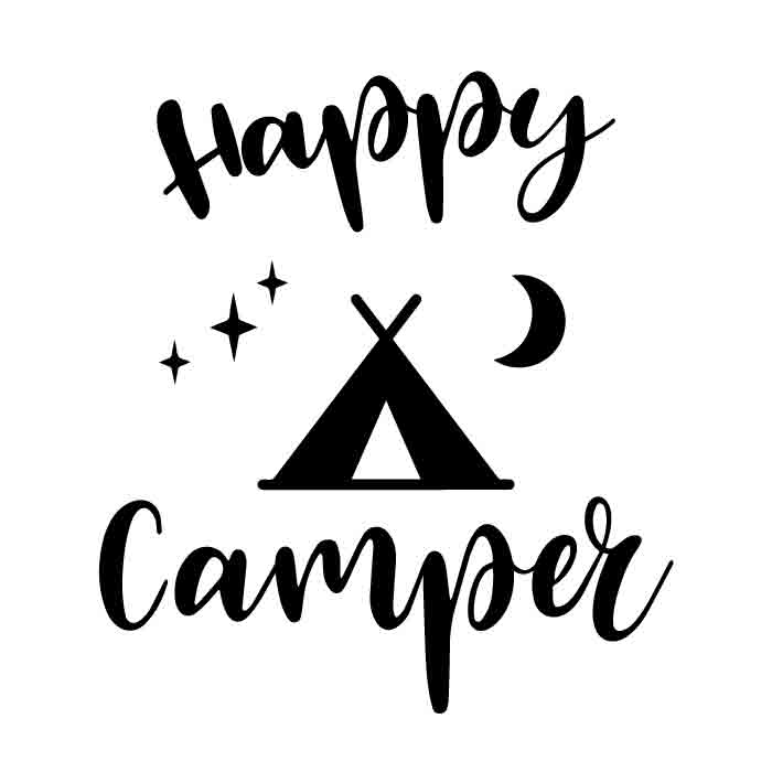 Happy camper SVG 1 | Free SVG Download camper free svg cut files