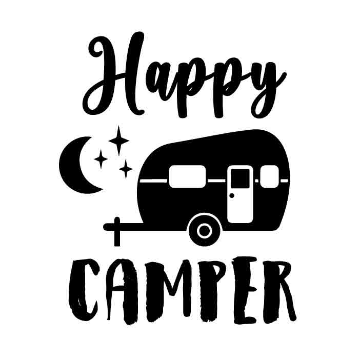 Happy camper SVG 2  Free SVG Download camper free svg cut files