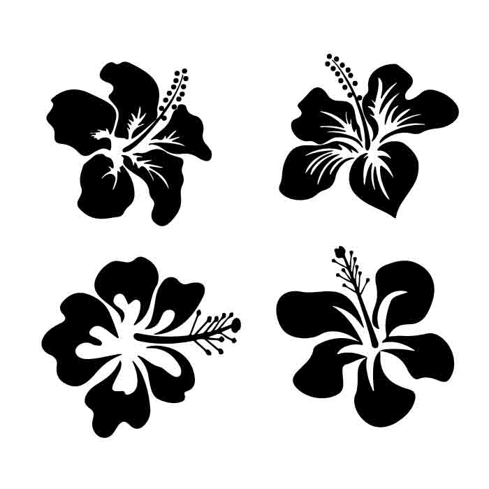Free Free 309 Hibiscus Paper Flower Svg Free SVG PNG EPS DXF File