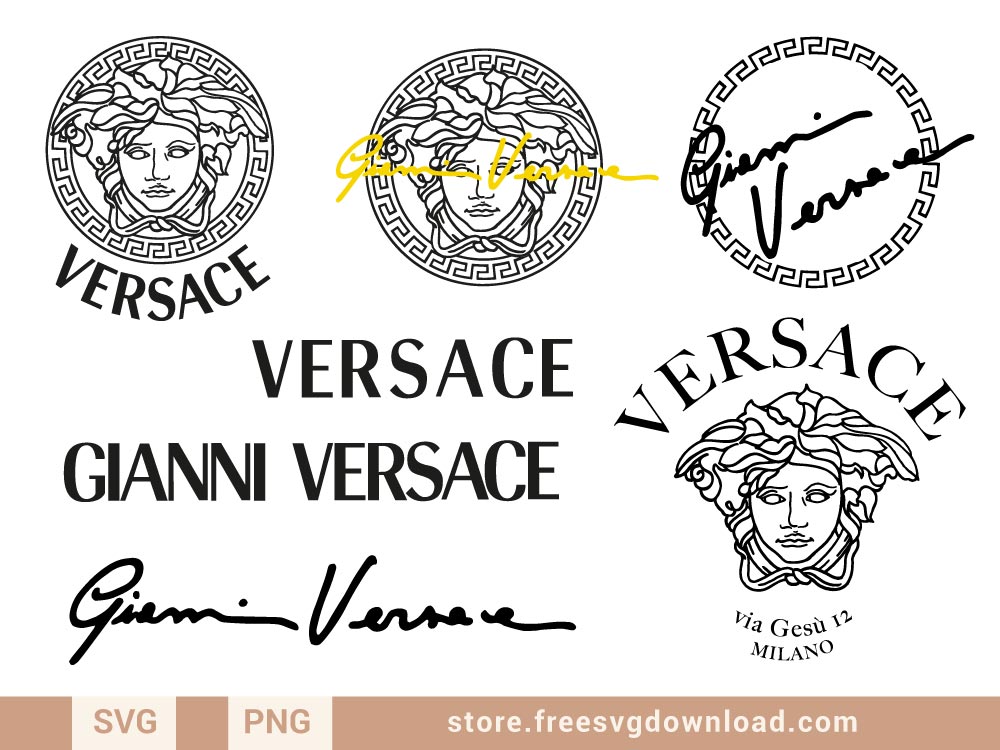 Cricut Versace Logo SVG
