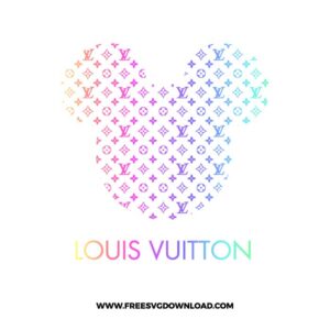 Louis Vuitton SVG Cut File Drip Pattern