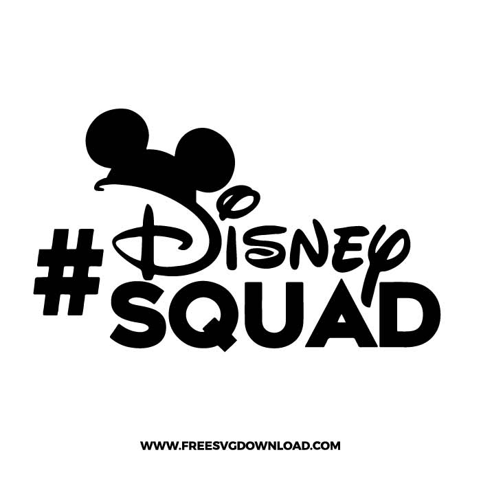 Disney Squad Mickey Mouse Svg Png Free Download
