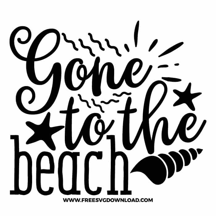 Download Gone To The Beach Svg Png Free Summer Cut Files Free Svg Download