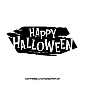 Happy Halloween Cricut Free SVG File