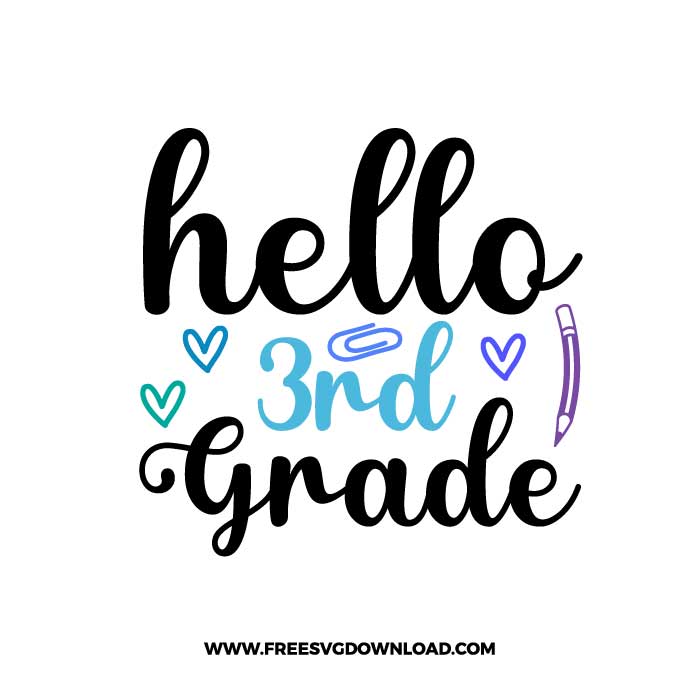 Hello 12th Grade SVG - Free SVG files