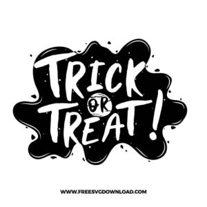 Trick or Treat Free SVG File