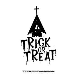 Trick Or Treat Church Free SVG File