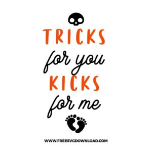 Tricks For You Kicks For Me Free SVG File