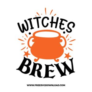 Witches Brew Free SVG File