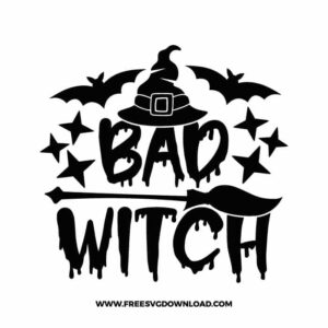 Bad Witch Free SVG File