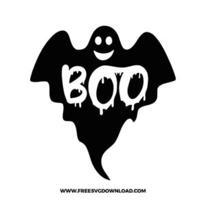 Boo Ghost Free SVG File