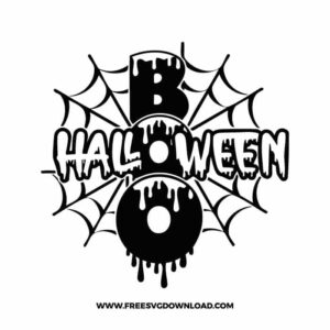 Halloween Boo Free SVG File