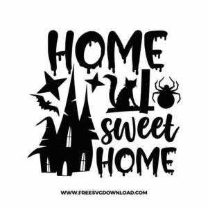 Home Sweet Home Free SVG File