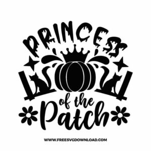 Princess Of The Patch Free SVG File