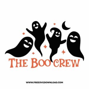 The Boo Crew Free SVG File