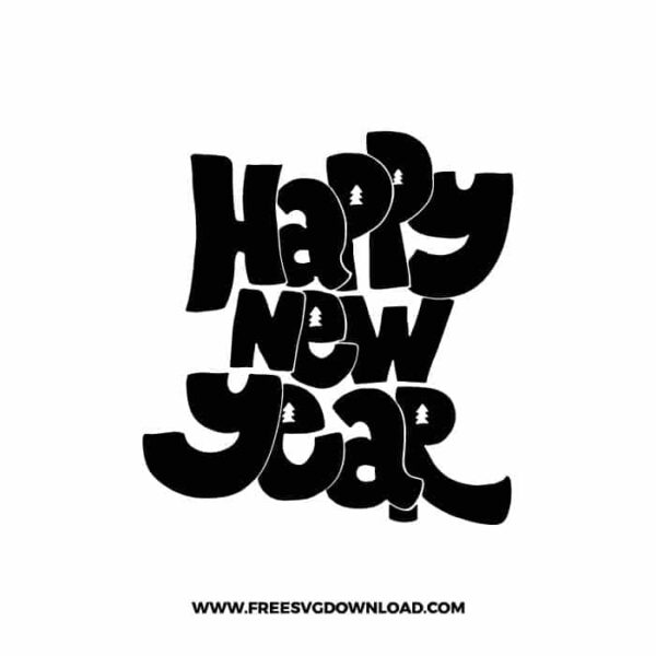 Happy New Year Free SVG Files | Free SVG Download