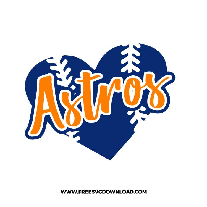 Houston Astros Logo SVG Cut File - Free Sports Logo Downloads