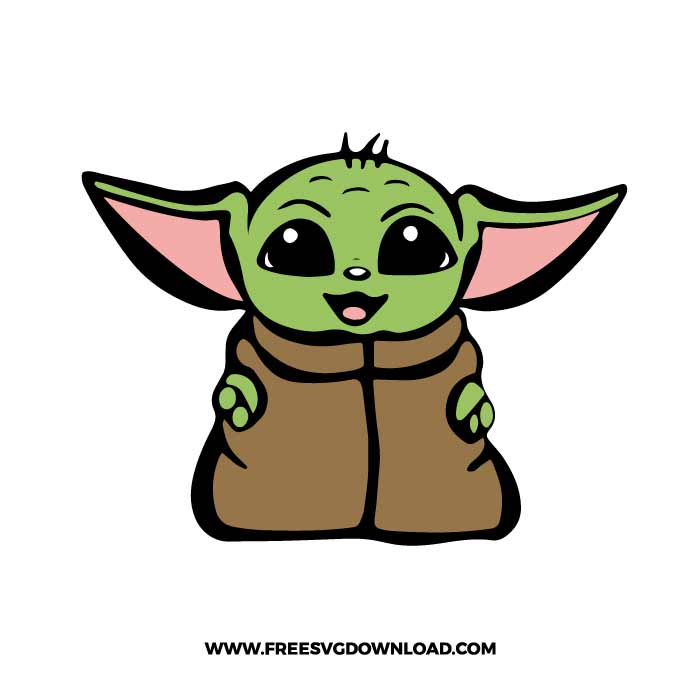 Baby Yoda Free Svg Png Cut Files Free Svg Download