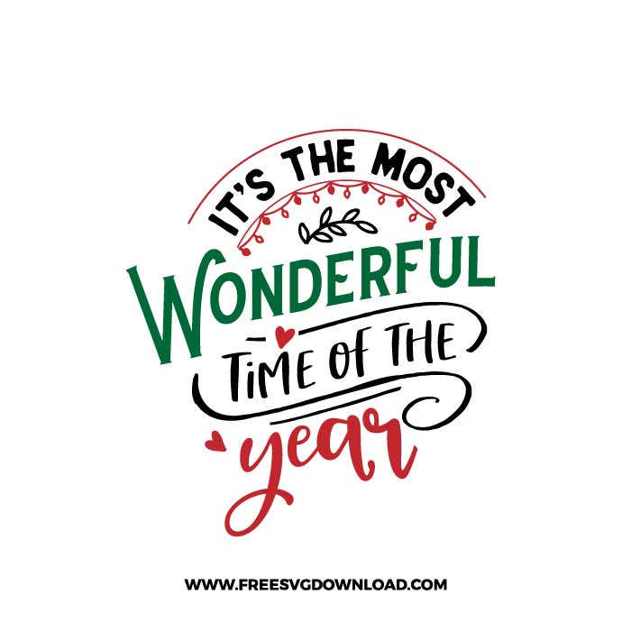 Its the most wonderful time SVG & PNG cut files 2 | Free SVG Download