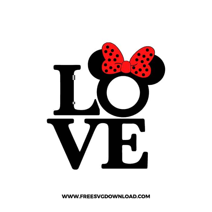 Disney Love 1 SVG & PNG cut files | Free SVG Download