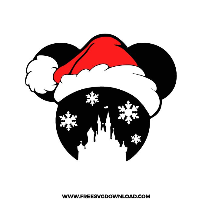 Christmas disney 58+ Svg Png Pdf, mickey christmas, Instant Download, Cricut