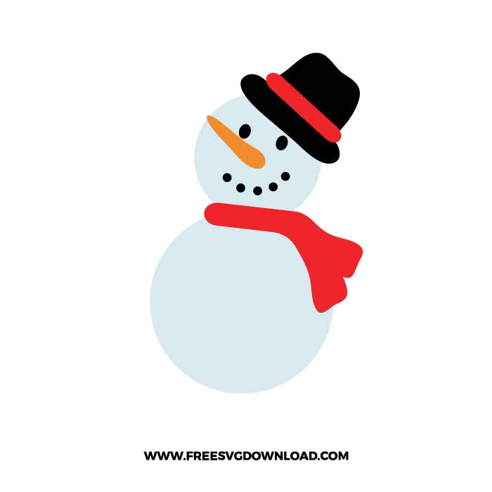 Snowman free SVG & PNG cut files 2 | Free SVG Download