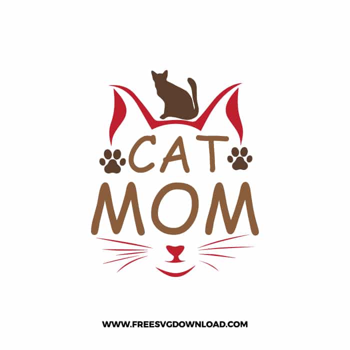 Cat Mom SVG & PNG free dog cut files | Free SVG Download