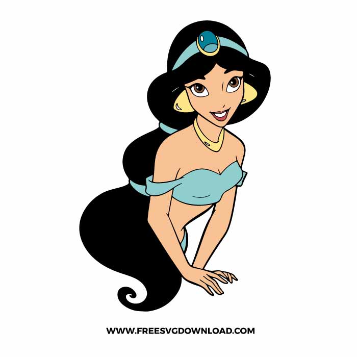 Princess Jasmine Genie Cute Clipart PNG Files DIGITAL DOWNLOAD Commercial  Use Printable -  Canada