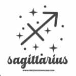 Sagittarius SVG & PNG Free Zodiac Cut Files | Free SVG Download