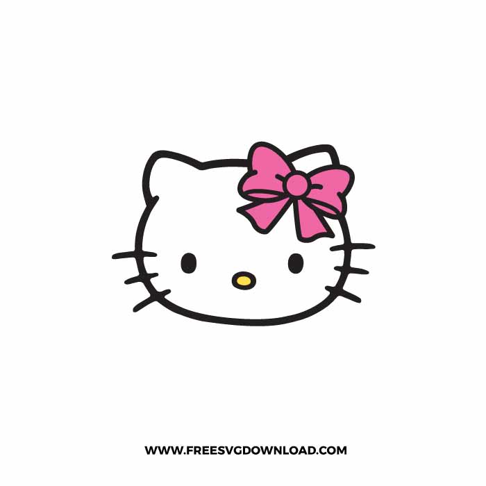 Hello Kitty SVG & PNG free cut files | Free SVG Download
