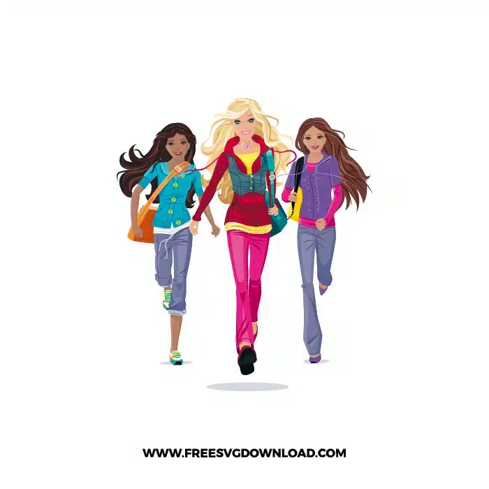 Barbie Logo Princess Bundle SVG (FSD-E2) - Store Free SVG Download