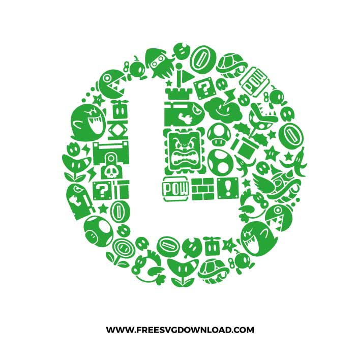 Luigi Logo SVG & PNG free cut files | Free SVG Download