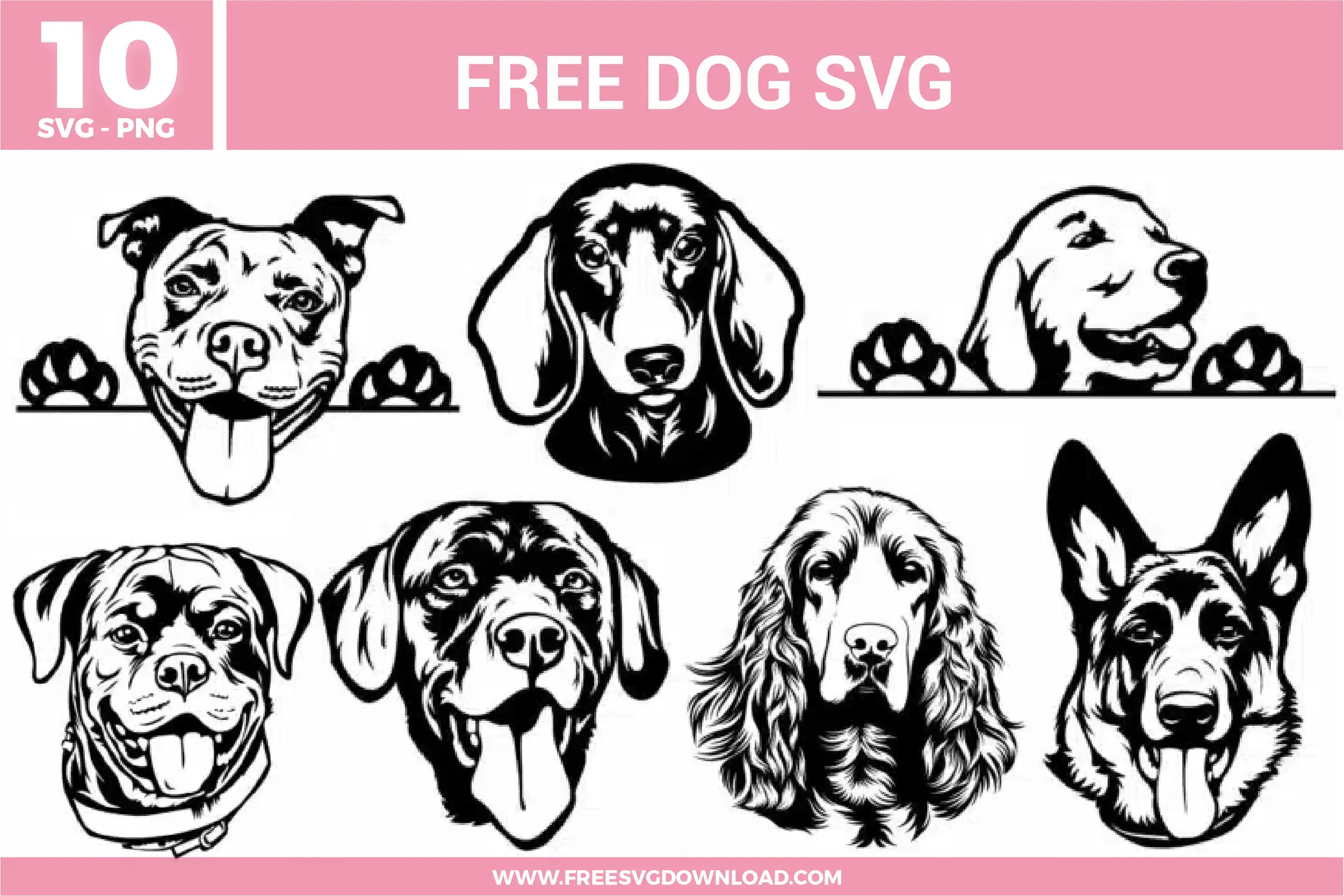 Dog Free SVG Files | Free SVG Download