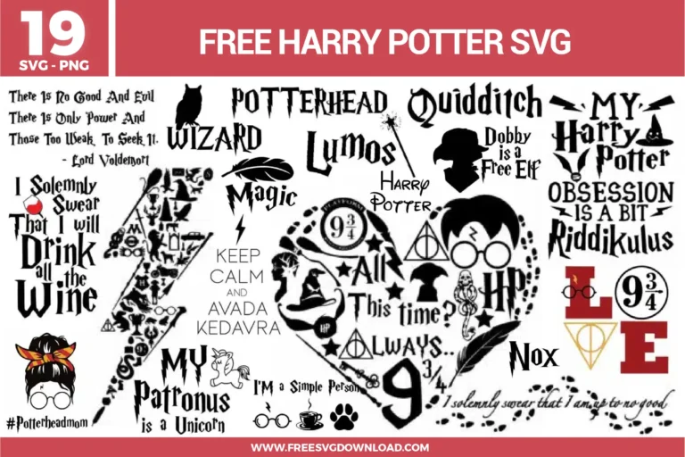 Harry Potter Free SVG Files | Free SVG Download