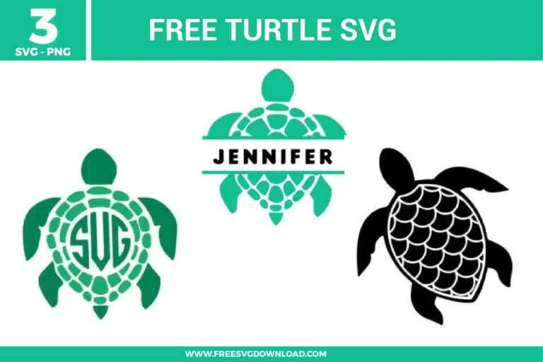 Turtle Free SVG Files