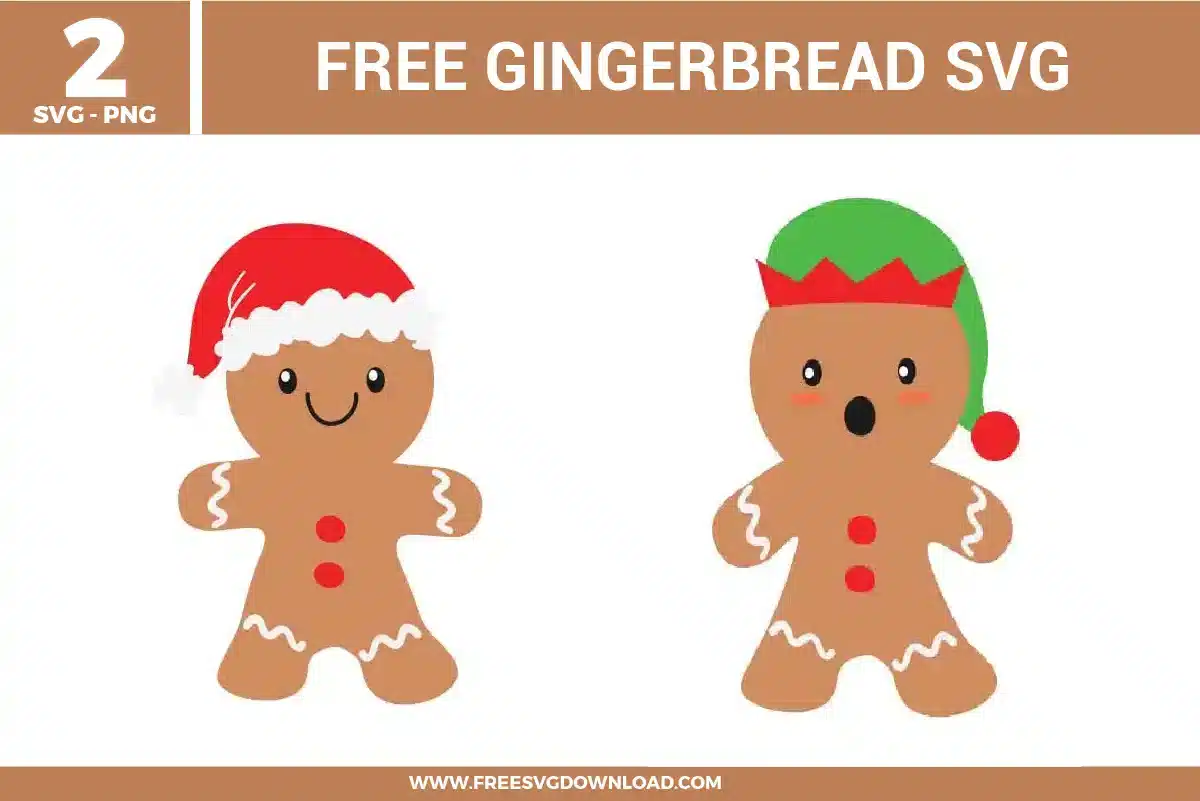 Gingerbread Free SVG Files | Free SVG Download