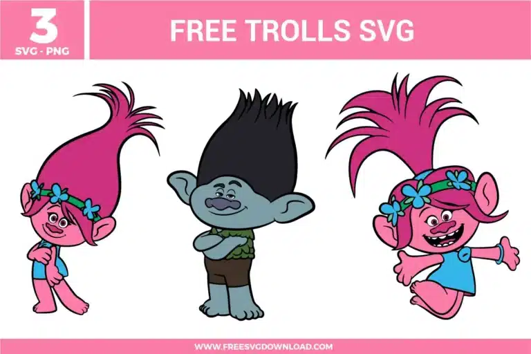 Trolls Free SVG Files | Free SVG Download